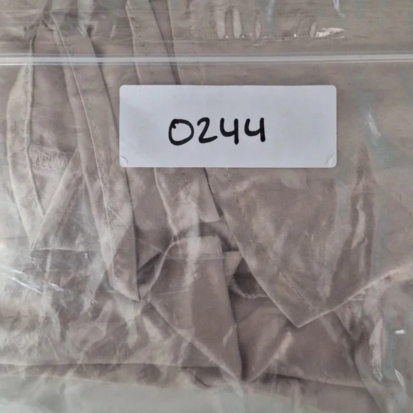 Womens Dress Medium Babydoll Y2K Wrap Ruffle HOCO Dance Coquette Satin Fairy - Picture 9 of 9